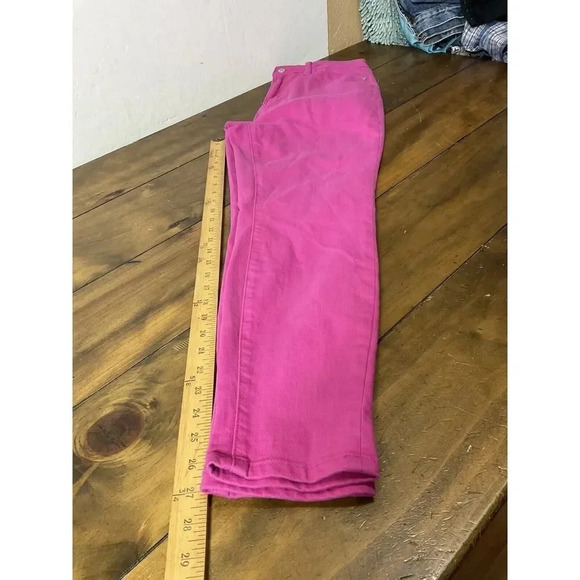Judy Blue Womens Daphne High-Rise Slim Fit Jeans Size 9/29 Hot Pink - Picture 9 of 9